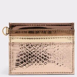 NWT Aldo Wallet Bronze